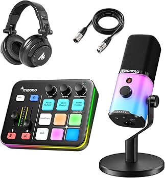 Amazon.com: MAONO PD100X XLR/USB Gaming Microphone & Maonocaster